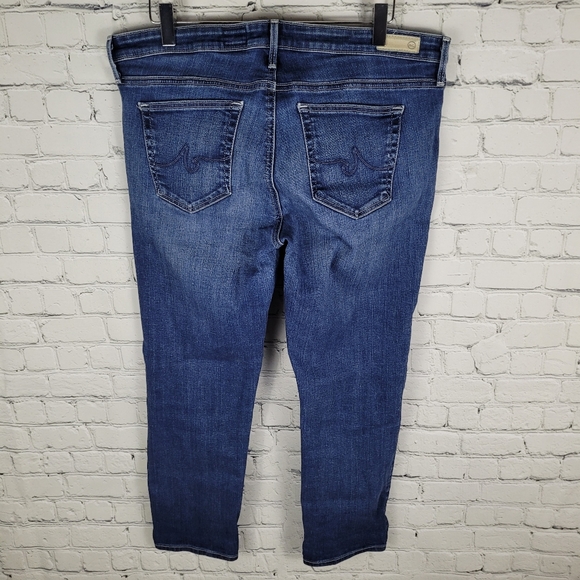 AG ADRIANO GOLDSCHMIED | The Cigarette Stilt Crop jeans REV1363MBE - Picture 2 of 10
